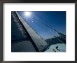 Bow Of A Sailboat Sailing Into The Sun On The Thames River by Todd Gipstein Limited Edition Print