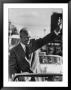 Rep. Pres. Candidate General Dwight D. Eisenhower, On A Campaigning Tour by Joe Scherschel Limited Edition Print