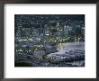 Te Papa Museum Marina And City Lights In The Evening, Wellington, North Island, New Zealand by D H Webster Limited Edition Print