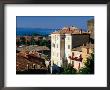 Buildings Of Village With Lake Bolsena Beyond, Bolsena, Lazio, Italy by David Tomlinson Limited Edition Pricing Art Print