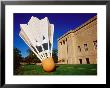 Giant Shuttlecock Sculpture At Nelson-Atkins Museum Of Art, Kansas City, Missouri by Richard Cummins Limited Edition Print