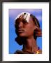 Maasai Girl With White Beads Indicating She Has Been Circumcised, Longido, Arusha, Tanzania by Ariadne Van Zandbergen Limited Edition Print