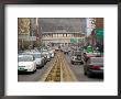 Traffic In Front Of Seoul Arts Centre, Seoul, South Korea by Anthony Plummer Limited Edition Print