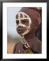 Portrait Of A Hamer (Hamar) Child At Evangadi Dancing (Night Dance), Dombo Village, Turmi, Ethiopia by Jane Sweeney Limited Edition Print