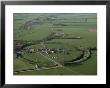 Aerial View Of Avebury, Unesco World Heritage Site, Wiltshire, England, United Kingdom by Adam Woolfitt Limited Edition Print