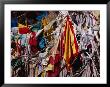 Prayer Flags On Pilgrimage Circuit Around Tashilhunpo Monastery, Shigatse, Tibet by Richard I'anson Limited Edition Print