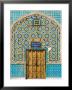 Tiling Around Door, Shrine Of Hazrat Ali, Mazar-I-Sharif, Afghanistan by Jane Sweeney Limited Edition Print