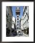 Santa Justa Elevator, Built By Gustave Eiffel, Lisbon, Portugal by Marco Simoni Limited Edition Print