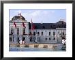 Rococo Grassalkovich Palace Dating From 1760S And Popular Fountain, Bratislava, Slovakia by Richard Nebesky Limited Edition Print