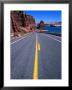 Road With Lake Powell In Distance Glen Canyon National Recreation Area, Utah, Usa by Rob Blakers Limited Edition Print