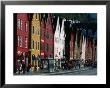 Wooden Buildings Of The Bryggen, Bergen, Norway by Anders Blomqvist Limited Edition Print