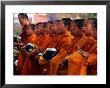 Young Monks Collecting Alms, Chiang Mai, Thailand by Jerry Alexander Limited Edition Print
