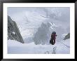 A Man On A Rope In The Karakoram Mountains, Pakistan by Jimmy Chin Limited Edition Print