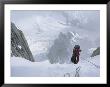 A Man On A Rope In The Karakoram Mountains, Pakistan by Jimmy Chin Limited Edition Print