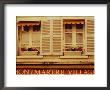 Window Boxes And Shutters, Montmartre, Paris, France, Europe by David Hughes Limited Edition Pricing Art Print