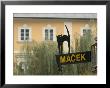 Cafe Sign At Macek, Ljubljana, Slovenia by Jonathan Smith Limited Edition Print