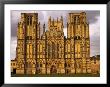 The West Front Of Wells Cathedral, United Kingdom by Glenn Beanland Limited Edition Print