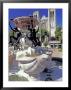 Huntington Park Fountain And Grace Cathedral, Nob Hill, San Francisco, California, Usa by William Sutton Limited Edition Print