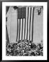Dwight D. Eisenhower Making A Political Speech In Front Of Huge American Flag by John Dominis Limited Edition Pricing Art Print