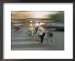 Woman On Bicycle, Hanoi, Vietnam by Gavriel Jecan Limited Edition Print