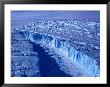 Overhead Of Forbes Glacier, Macrobertson Land, Mawson, Antarctica by Grant Dixon Limited Edition Print