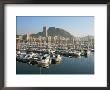 Marina And View To Castillo, Alicante, Spain by Rob Cousins Limited Edition Print