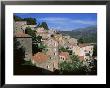 Tolla Village And Dam, Corsica, France by Guy Thouvenin Limited Edition Print