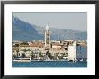 Coastal Mountains And Waterfront Town Buildings, Split, Dalmatian Coast, Croatia by Christian Kober Limited Edition Print
