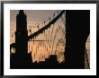 Brooklyn Bridge In Silhouette, New York City, Usa by Corey Wise Limited Edition Pricing Art Print