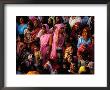 Crowd Of Women In Traditional Dress, Jaisalmer, Rajasthan, India by Greg Elms Limited Edition Print