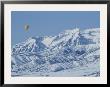 Balloon Rises Over The Wasatch Range And Mount Timpangogos, Utah by James P. Blair Limited Edition Print