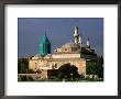 13Th-Century Turquoise-Tiled Dome And Minaret Of The Mevlana Turbesi Museum, Konya, Turkey by John Elk Iii Limited Edition Pricing Art Print