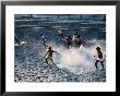 Children Playing Soccer Game In Street, Antofagasta, Chile by Eric Wheater Limited Edition Print