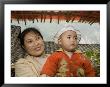 Mother And Child Of The Miao People Of Chongqing Province, China by David Evans Limited Edition Print