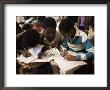 Children In School In Espungabera, Mamica Province, Mozambique, Africa by Liba Taylor Limited Edition Pricing Art Print