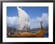 Replica, Oseberg, Viking Ship, West Norway, Norway, Scandinavia by David Lomax Limited Edition Print