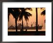 Harbor At Sunset, Manila, Luzon, Southern Tagalog, Philippines by John Elk Iii Limited Edition Print