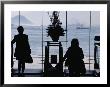 People On Escalators At China Hong Kong City Complex, Tsimshatsui, Kowloon, Hong Kong, China by Lawrence Worcester Limited Edition Print