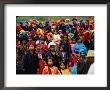 Crowd Of Women And Children At Shin Pyu Festival, Heho, Shan State, Myanmar (Burma) by Bernard Napthine Limited Edition Print