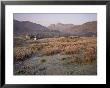 Langdale Pikes And Elterwater Village Under Heavy Frost, Lake District National Park, Cumbria, Uk by Loraine Wilson Limited Edition Print
