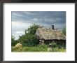Old Farmhouse With A Thatch Roof by Klaus Nigge Limited Edition Print