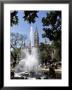 Fountain With Water Jets And Town Hall, Innere Stadt, Vienna, Austria by Richard Nebesky Limited Edition Print
