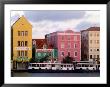Shopping District Of Punda, Curacao, Caribbean by Jerry Ginsberg Limited Edition Print