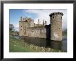 Caerlaverock Castle, Dating From The 13Th Century, Dumfriesshire, Scotland, United Kingdom by Jennifer Fry Limited Edition Print