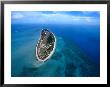 Aerial View Of Poruma, Surrounded By Shallow Coral Reefs, Coconut Island, Queensland, Australia by Oliver Strewe Limited Edition Print