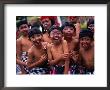 Young Boys From The Ubud Area Have Faces Painted For A School Competition, Ubud, Indonesia by Adams Gregory Limited Edition Print