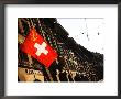 Swiss Flag On Marktgasse, Bern, Switzerland by Glenn Beanland Limited Edition Print