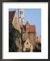 Belfry Tower, Rozenhoedkaai, Bruges (Brugge), Unesco World Heritage Site, Flanders, Belgium by Brigitte Bott Limited Edition Print