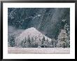 A Snow-Covered Talus Mound And Mountainside by Marc Moritsch Limited Edition Print