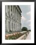 A Flower-Bordered Terrace Of The Capitol Building by Charles Martin Limited Edition Pricing Art Print